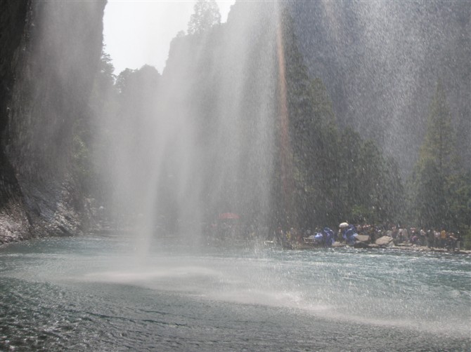 大龙湫里面